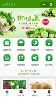 农副产品云 绿色健康食品