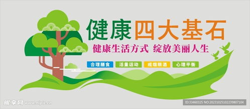 健康文化墙设计图